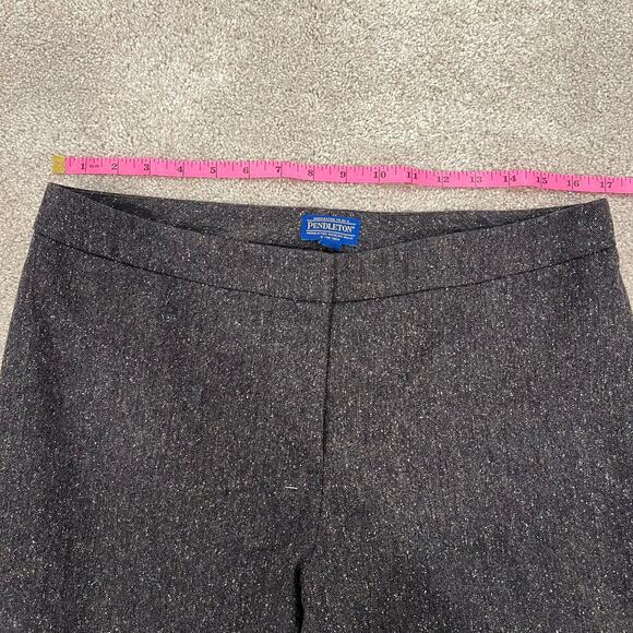 Pendleton Woolen Mills Women's Trouser‎ Pant in Heathered Grey Size 10. - Picture 2 of 6
